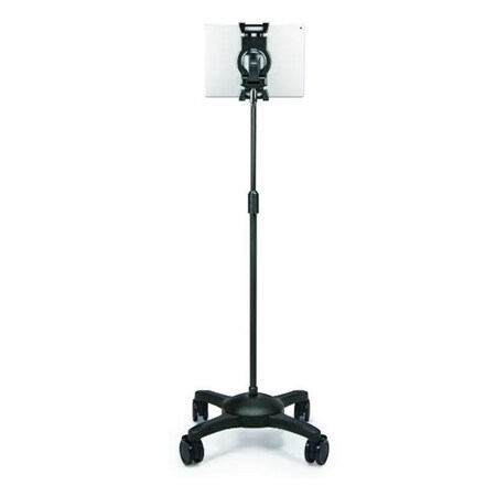 Aidata Corp Co Ltd Aidata USA US-5123RB Universal Tablet Mobile ViewStand with Locking Casters; Black - Case of 2 US-5123RB
